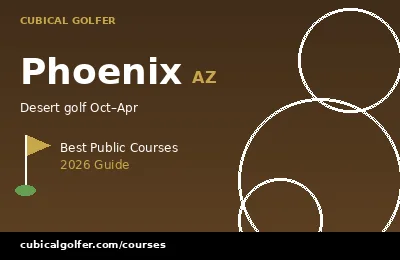 Golf courses in Phoenix, AZ