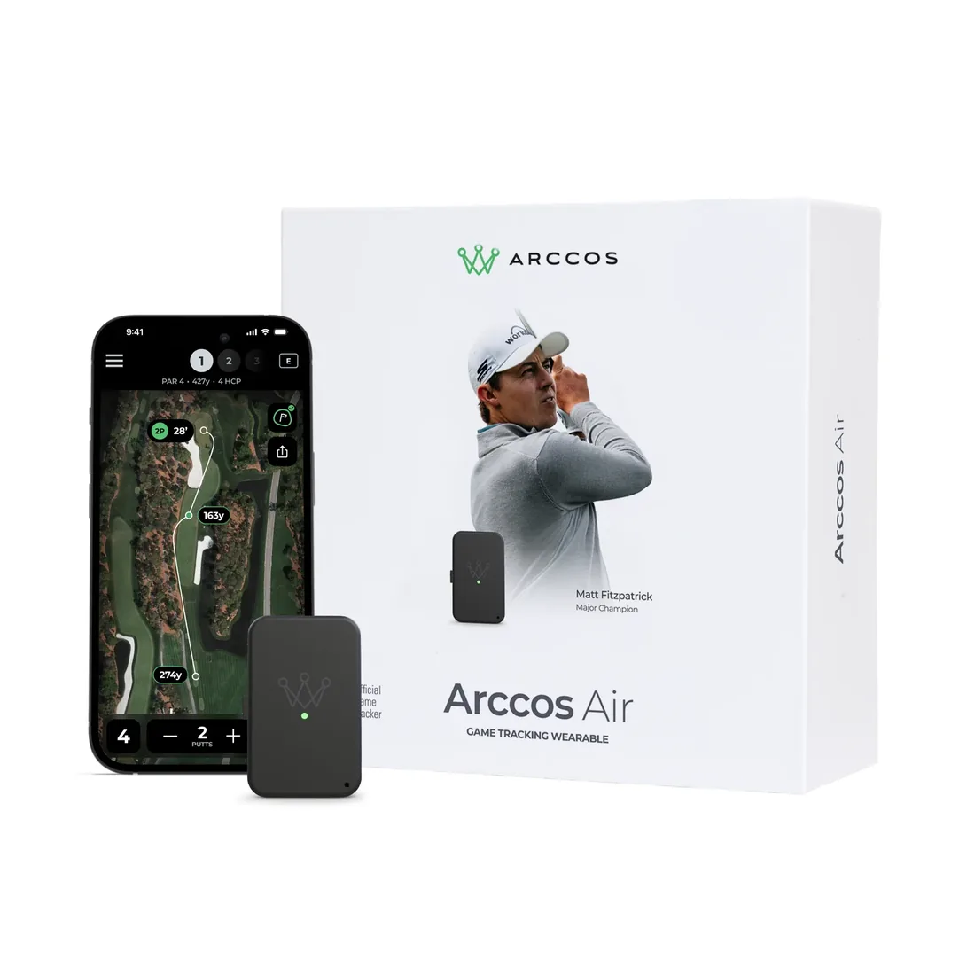 Arccos Air shot tracking sensors with membership