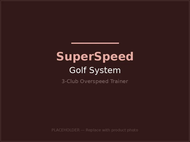 SuperSpeed Golf Training System