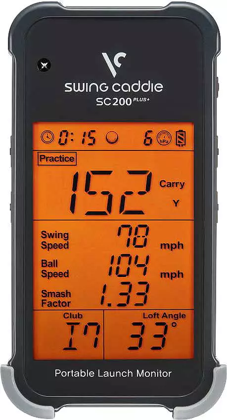 Voice Caddie SC200Plus launch monitor