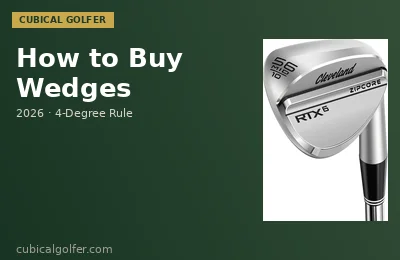 How to Buy Wedges: The 4-Degree Rule That Eliminates Distance Gaps