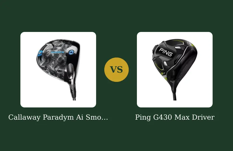 Ai Smoke Max vs G430 Max — Forgiving Driver Test — side-by-side comparison