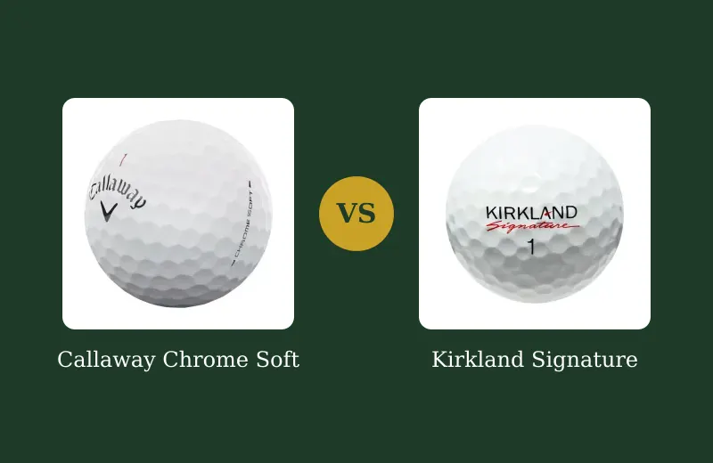 Chrome Soft vs Kirkland Signature — $27 vs $13 Per Dozen — side-by-side comparison