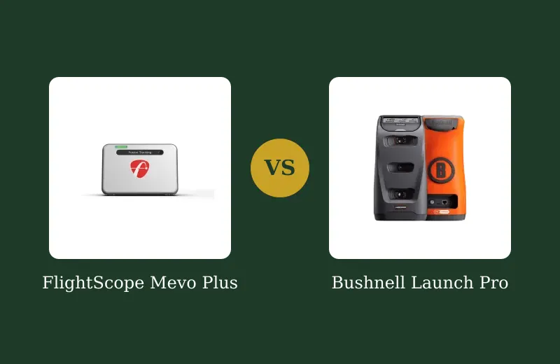 Mevo+ vs Bushnell Launch Pro — Mid-Range Verdict — side-by-side comparison