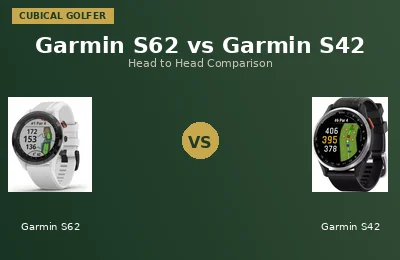Garmin S62 vs S42: Which GPS Watch to Buy?
