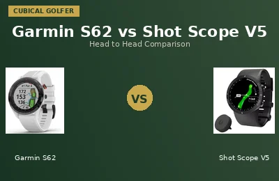 Garmin S62 vs Shot Scope V5: Best GPS Watch 2026