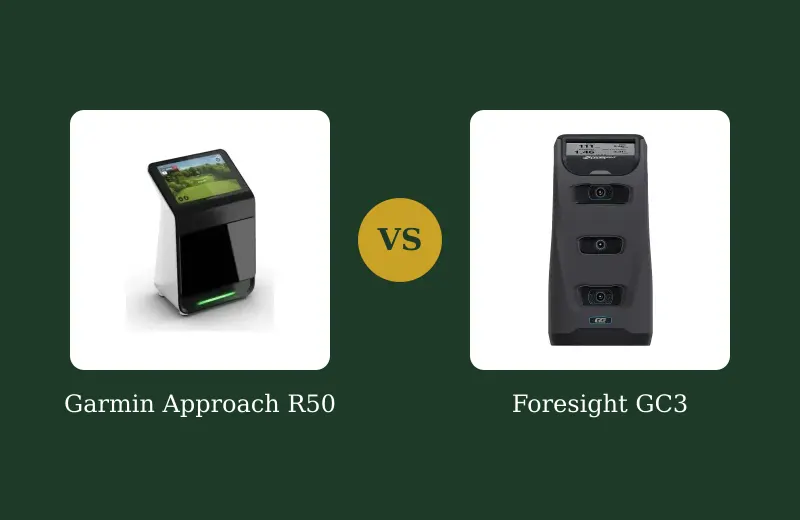 Garmin R50 vs Foresight GC3 — Radar or Cameras? — side-by-side comparison