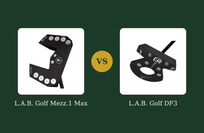 LAB Golf Mezz.1 Max vs DF3 — Which LAB Putter? — side-by-side comparison