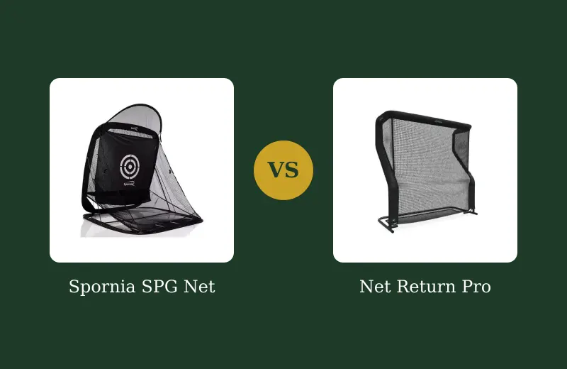 Spornia SPG vs Net Return Pro Golf Net — side-by-side comparison