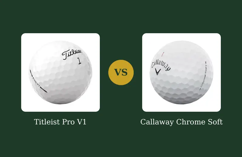 Chrome Soft vs Pro V1 — 200 Shots Tested — side-by-side comparison