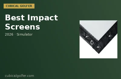 Best Impact Screens for Golf Simulator (2026)