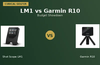 Shot Scope LM1 vs Garmin R10 — Which Budget Monitor Wins?