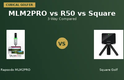 MLM2PRO vs Garmin R50 vs Square Golf — Weekend Golfer Launch Monitor Test