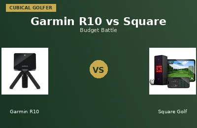 Garmin R10 vs Square Golf — Budget Launch Monitor Battle (2026)